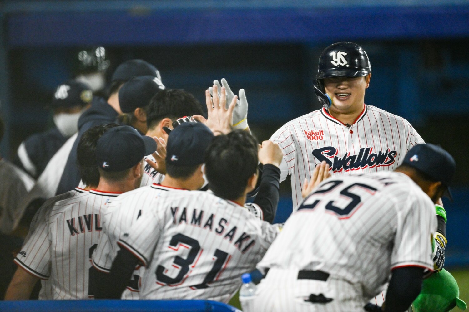 三冠王・村上の推定年俸は6億円だ　©Nanae Suzuki