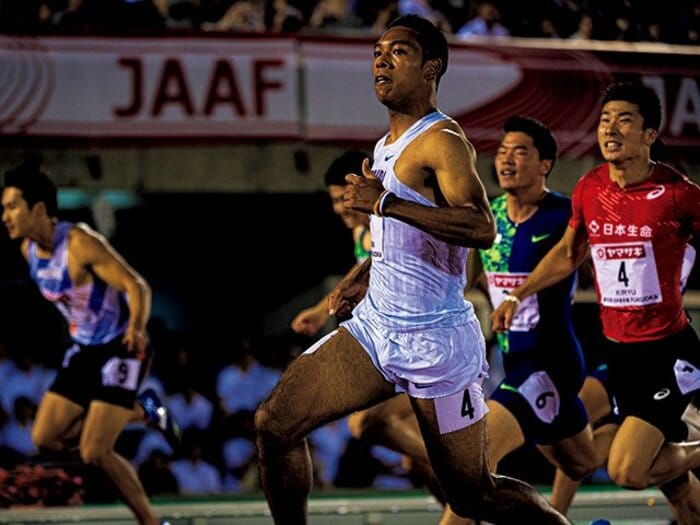 ＜深層ドキュメント＞サニブラウン・ハキーム「“悪夢”からの9秒97」＜Number Web＞ photograph by Takuya Sugiyama