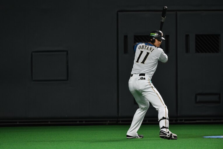 ファイターズ時代の大谷翔平　©︎Hideki Sugiyama