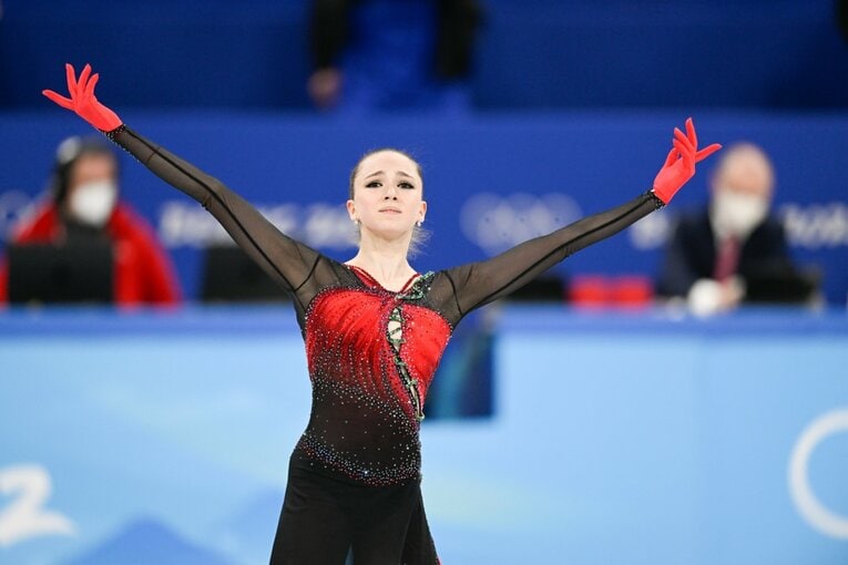 北京五輪団体戦フリー　©Asami Enomoto/JMPA