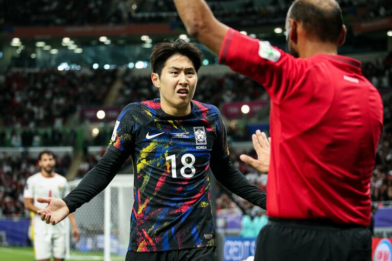 クリンスマン監督解任の契機となった“内紛騒動”を起こしてしまったイ・ガンイン（22歳）。謝罪コメントを出し、再起を誓ったが…　©︎Getty Images