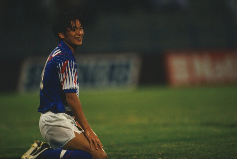 【Numberが激写！ギラギラしたカズの秘蔵写真／15枚超】©Sports Graphic Number