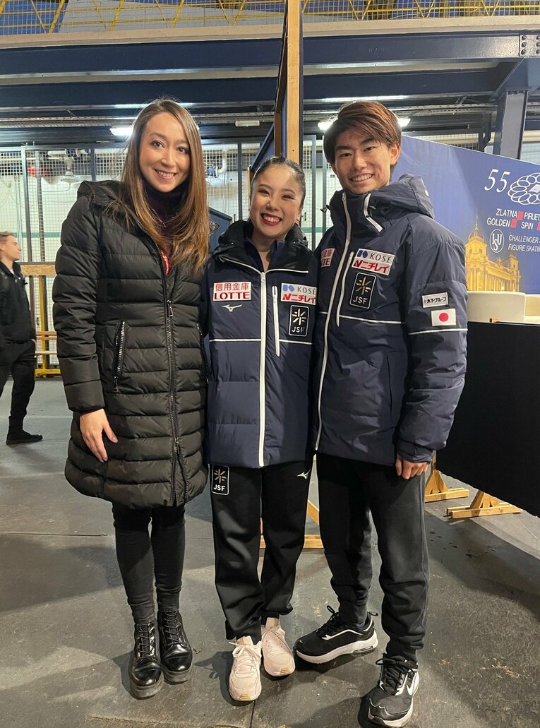 吉田唄菜＆森田真沙也組　©Akiko Tamura