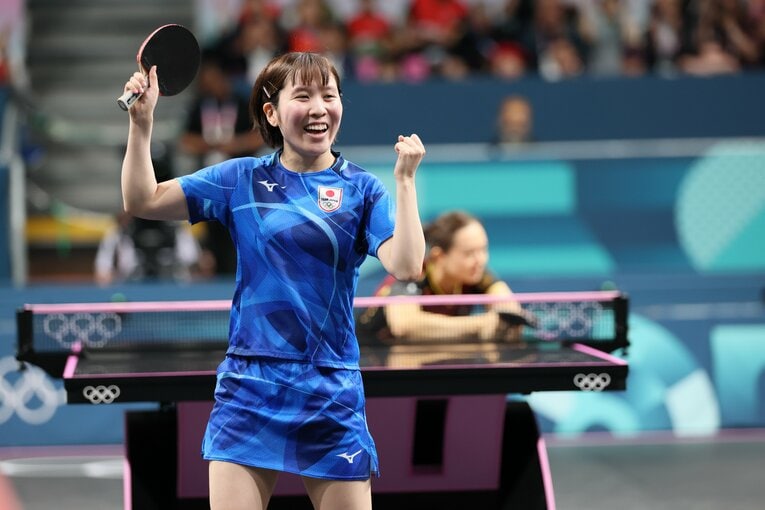 「いままでで一番強い平野美宇」 ©JMPA