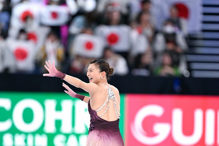 SPから立て直し、安定した演技を見せたフリー【スワイプするとそのほかの写真もご覧になれます】　©Asami Enomoto