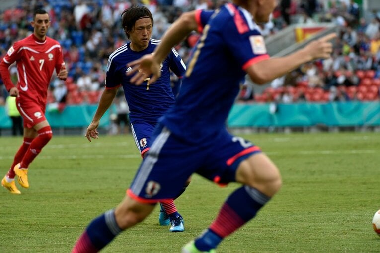 2015年のアジア杯での遠藤保仁　©Takuya Sugiyama