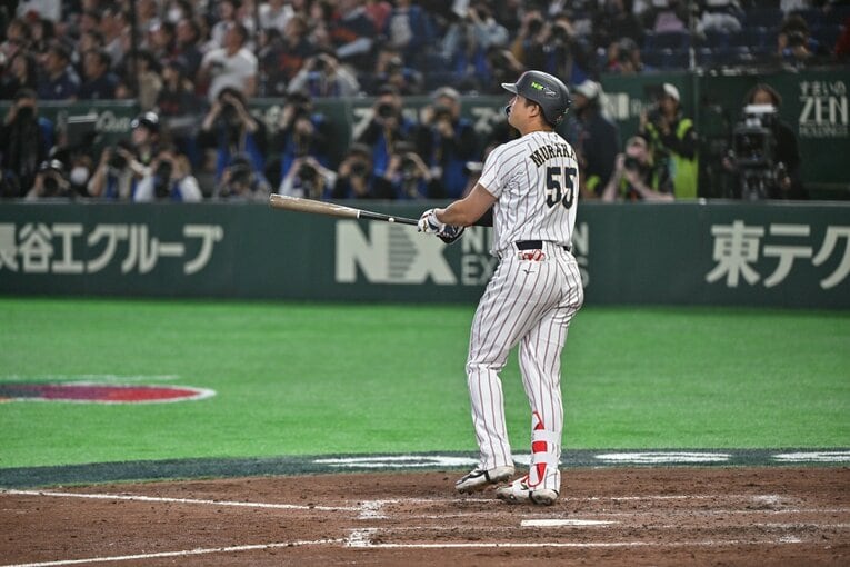 チェコ戦8回、満塁ホームラン【完全版】　©Nanae Suzuki