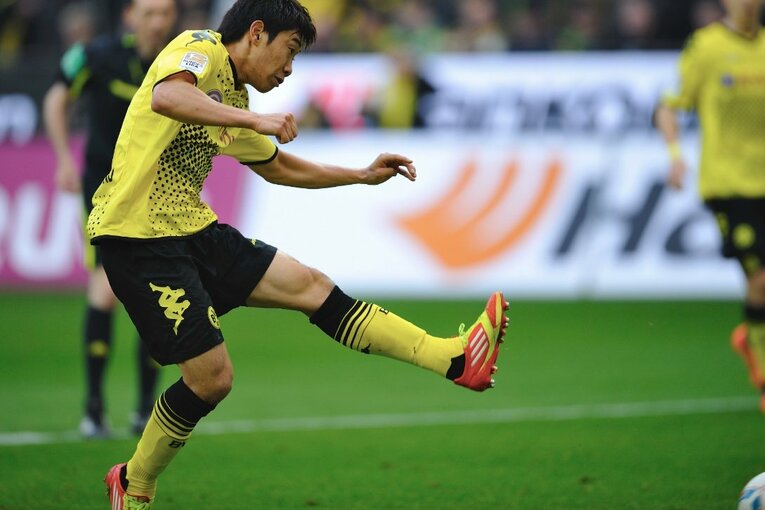 2011-12シーズンの香川　©Sports Graphic Number