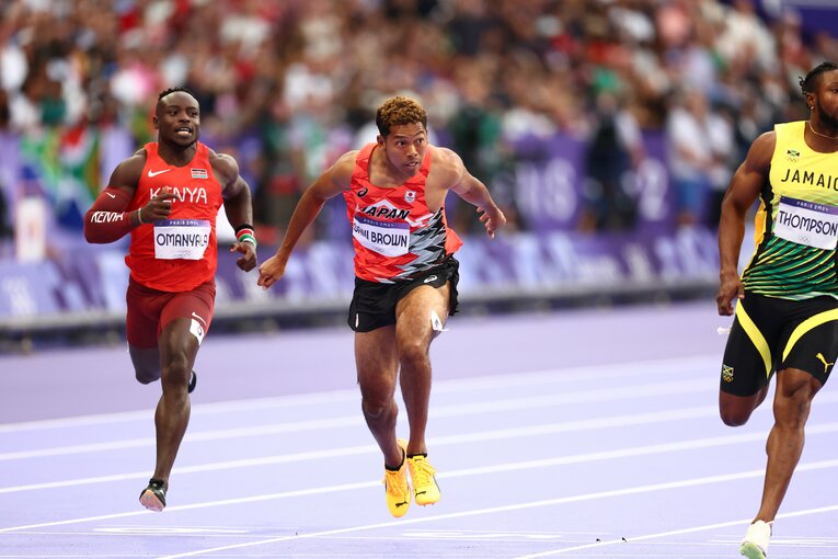 準決勝では9秒96の自己ベストを記録　©︎Ryosuke Menju/JMPA