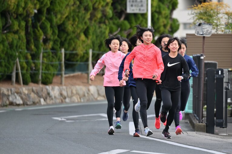 【2024年撮影】チームメイトにも有力選手が残り、日々切磋琢磨を続ける　©Hideki Sugiyama