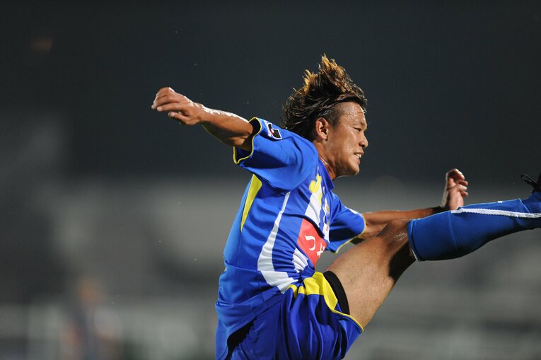 山形時代の赤星　(C)J.LEAGUE