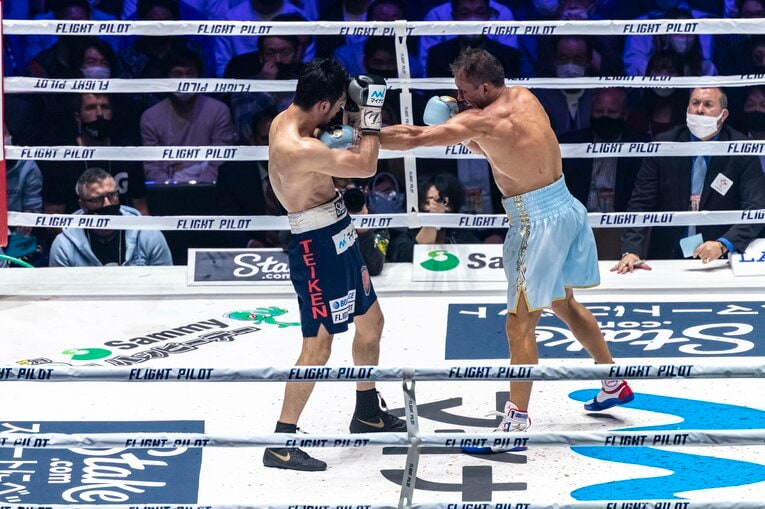 村田がターニングポイントにあげた第5ラウンド　©Takuya Sugiyama