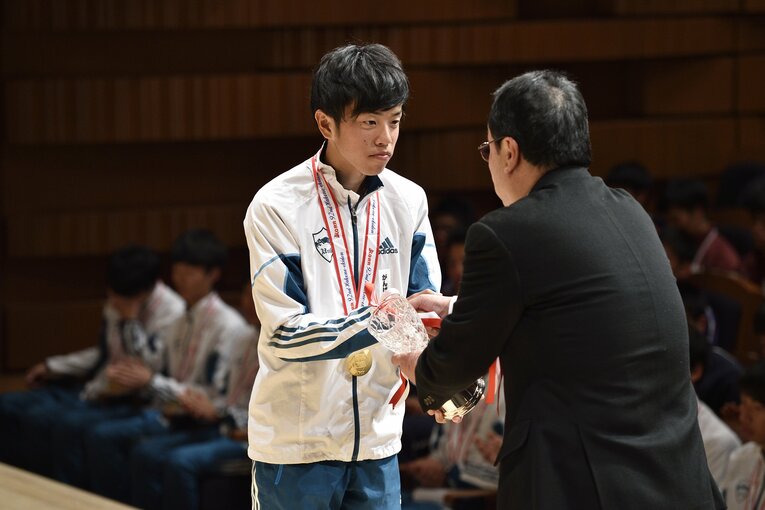 2016年の青学大箱根駅伝優勝に貢献した下田裕太　©Hirofumi Kamaya