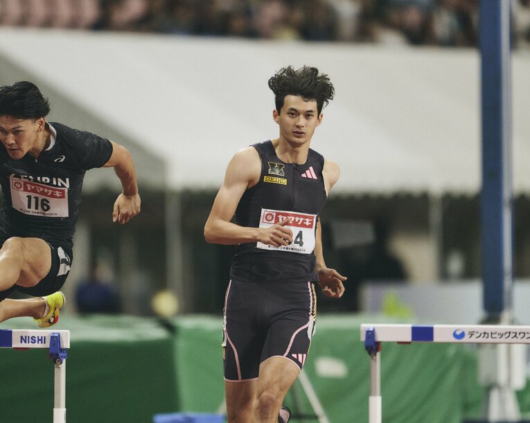 予選での走り。春のGPシリーズと併せて様々な走りを試行錯誤してきた　©Yuki Suenaga