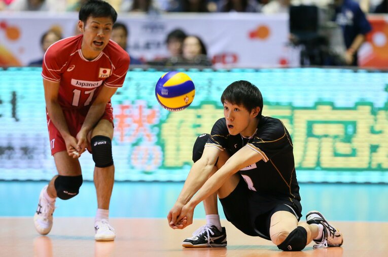 石川祐希の日本代表デビュー戦で同じコートに立った永野健　（写真は2015年） ／ photograph by AFLO SPORT