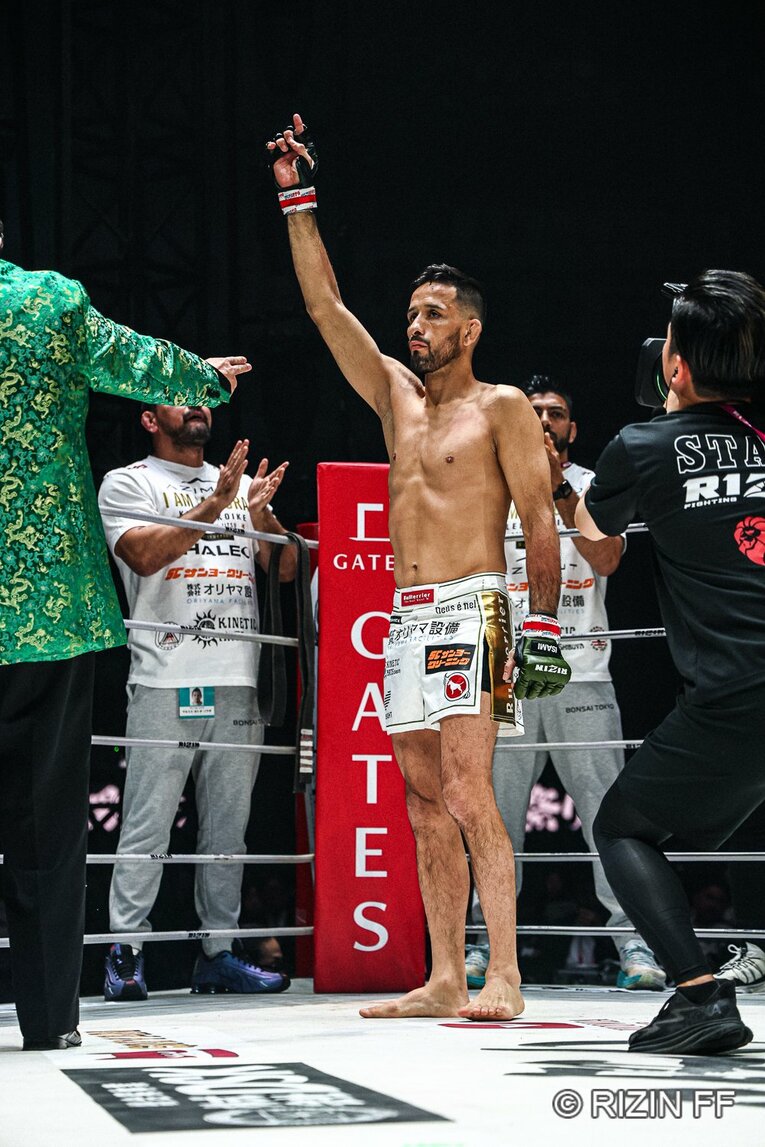 『RIZIN男祭り』クレベル・コイケvs.ラジャブアリ・シェイドゥラエフ　©RIZIN FF