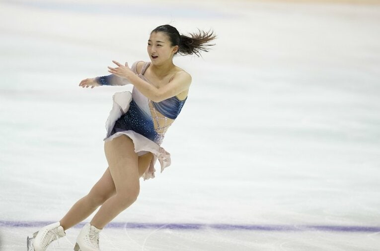 坂本花織　ショートプログラム　(C)Nobuaki Tanaka