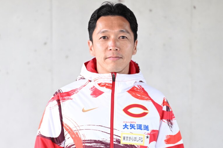 今年の箱根駅伝、往路2位、総合5位と見事に復活を遂げた中大。藤原正和監督がNumberWebのインタビューに応じた ／ photograph by Keiji Ishikawa