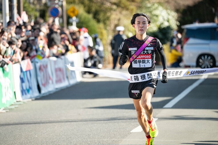 【5区悲喜こもごも】国学院大・高山豪起は5区14位　©Nanae Suzuki