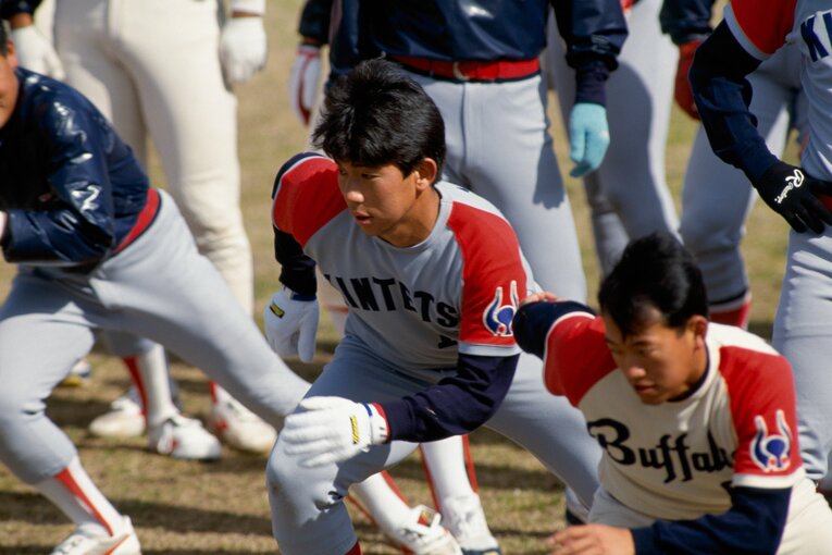 近鉄時代の野茂英雄　©︎BUNGEI SHUNJU