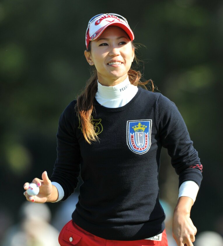 上田桃子（2011年ダイキン・オーキッドレディスゴルフトーナメント）　©︎Takashi Shimizu