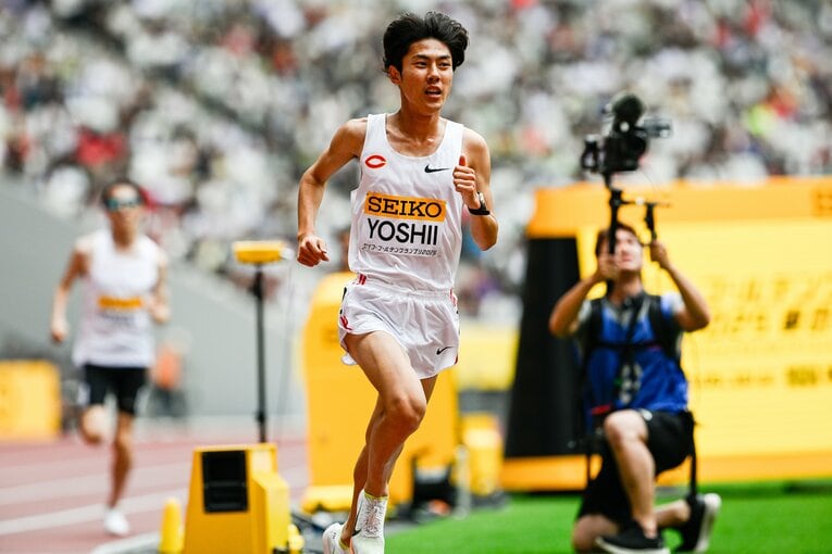 仙台育英OBの吉居駿恭（現中大） ©BUNGEISHUNJU