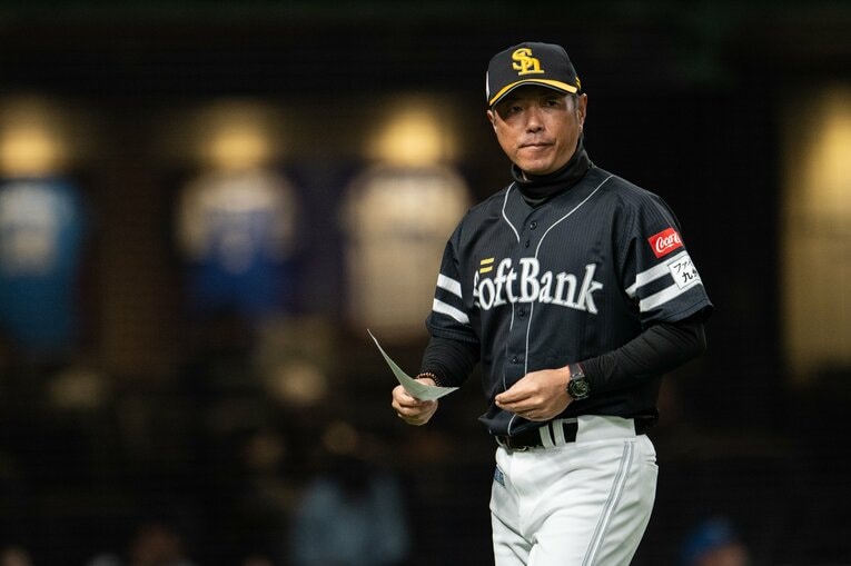 現在はソフトバンクを率いる小久保裕紀 ©Nanae Suzuki