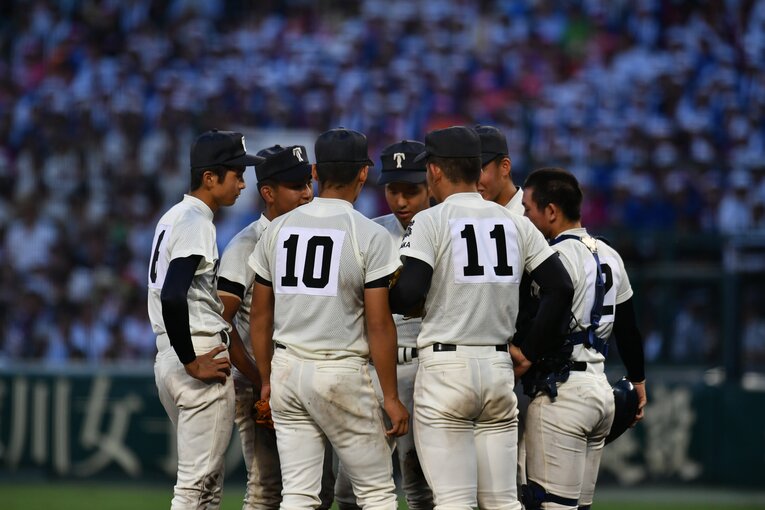 大阪桐蔭時代（2年時）　©Hideki Sugiyama