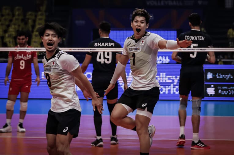 2022年ネーションズリーグ　©︎FIVB