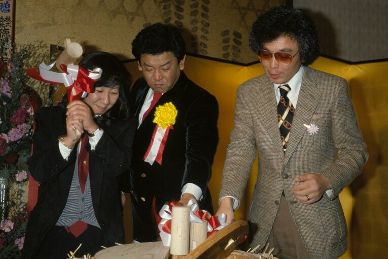 「江夏豊大リーグ壮行会」　©BUNGEISHUNJU