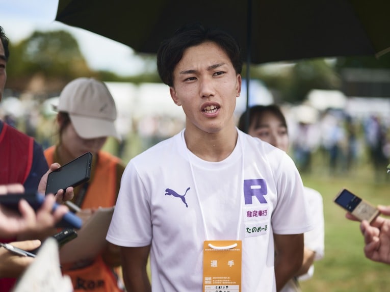 立教大・安藤圭佑主将（4年）　©Yuki Suenaga