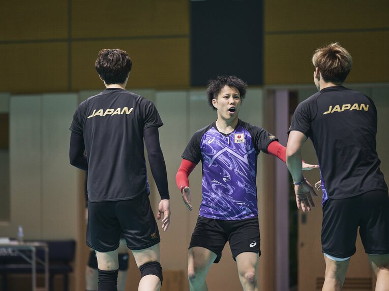 山本智大（日本代表合宿の練習風景）©︎Yuki Suenaga