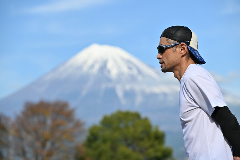 富士高校野球部を指導したイチロー　©Naoya Sanuki