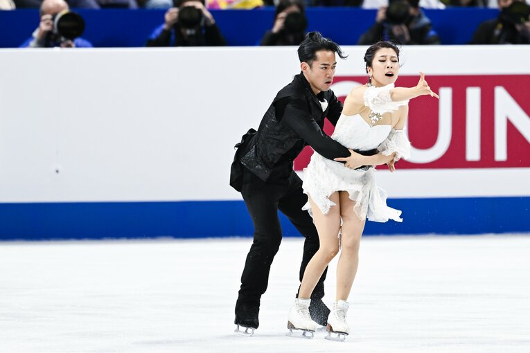 フリーダンスの演技 ©Asami Enomoto