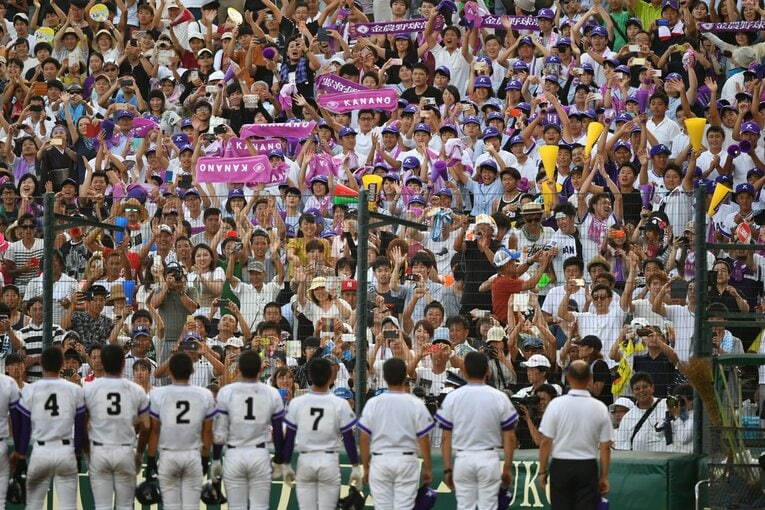 「2018年」“金農旋風”は決勝で大阪桐蔭に敗れるまで続いた　©Hideki Sugiyama