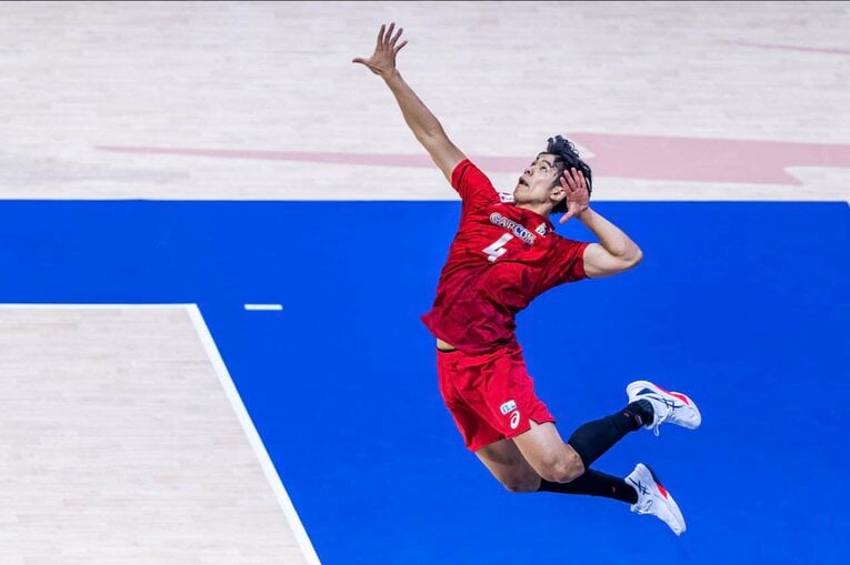 バレーボール世界選手権・リビア戦　©︎Volleyball World