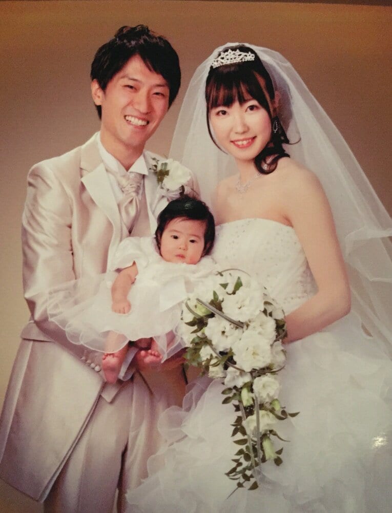 10年前の結婚・出産後もトップアスリートで居続けるため、家族一丸となって戦ってきた／本人提供