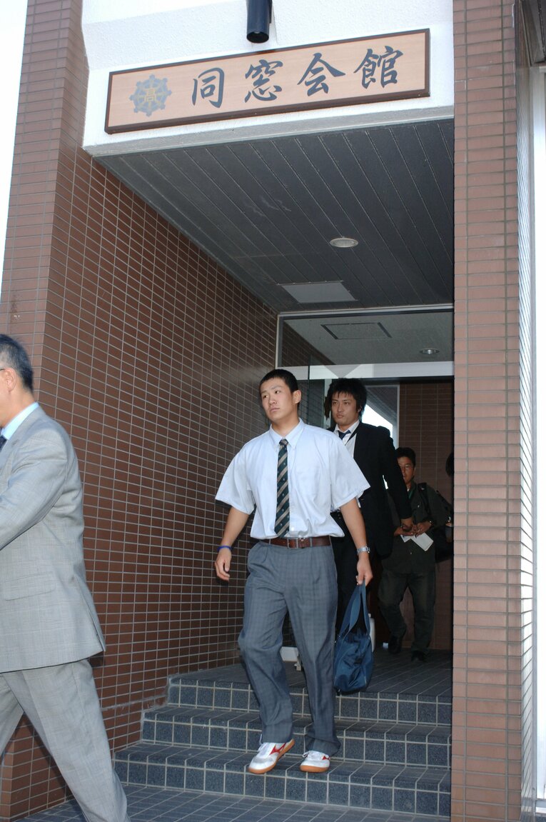 駒大苫小牧・田中将大（2006年）©︎BUNGEI SHUNJU