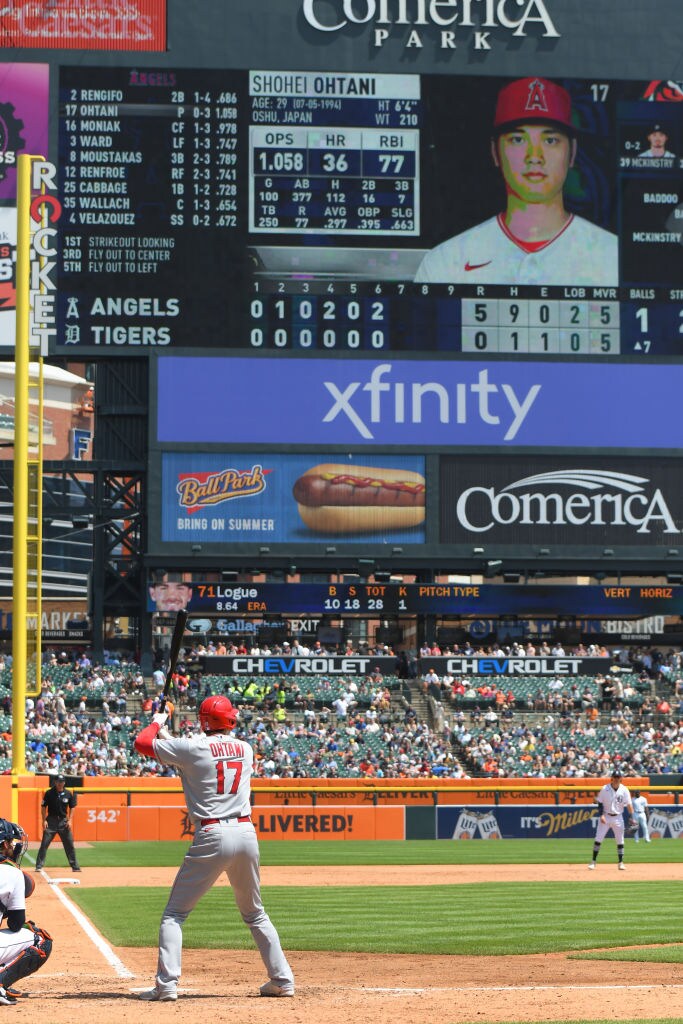 大谷が完封勝利が飾った「伝説のダブルヘッダー」第1試合　©Getty Images