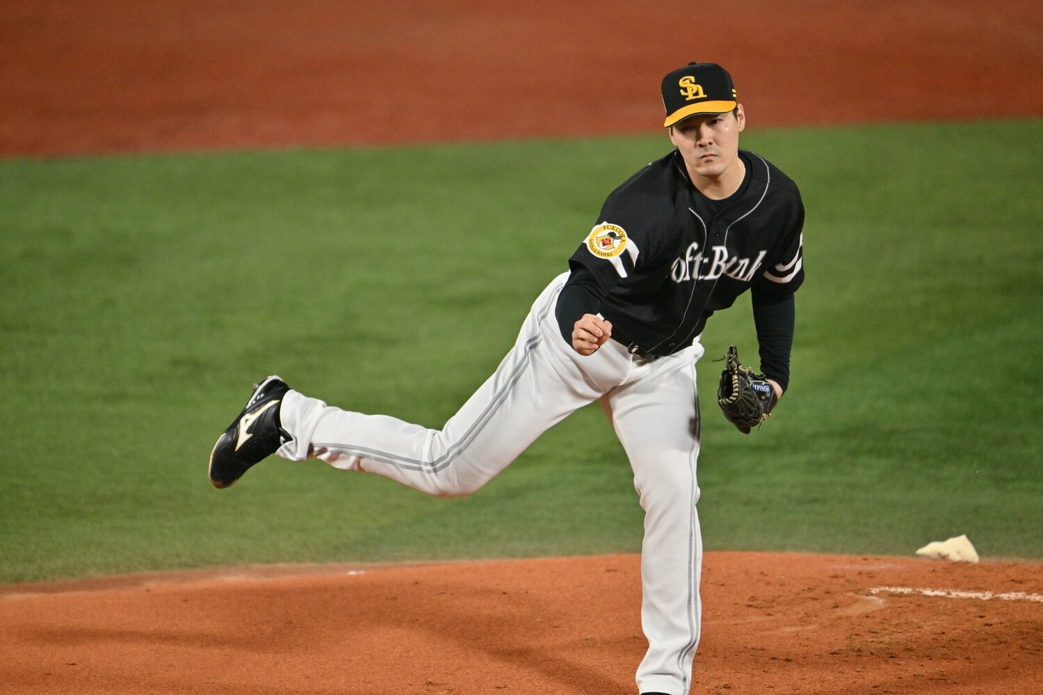 第6戦以降は、初戦で7回無失点の好投を見せた有原（写真）、第2戦の勝利投手モイネロの先発が見込まれるが　©Hideki Sugiyama