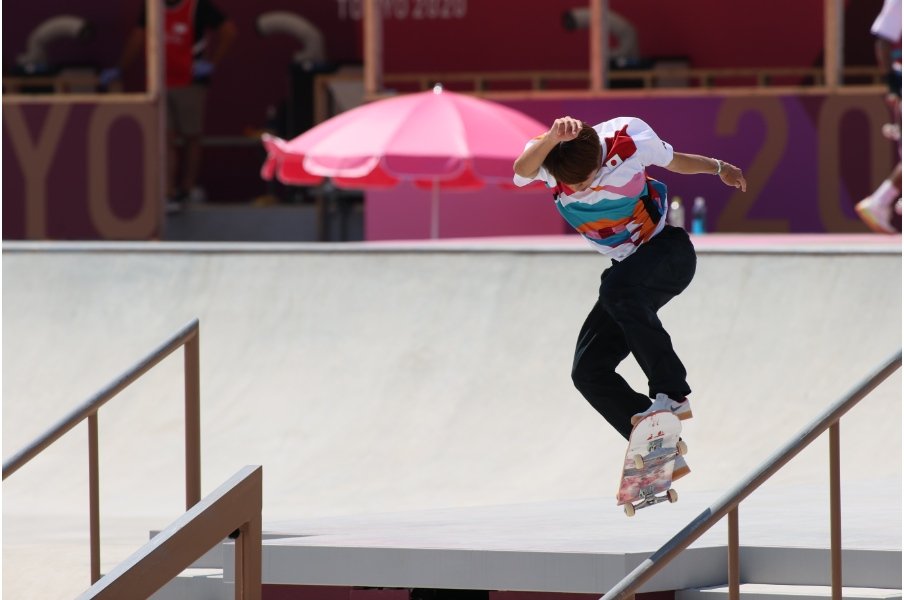 金メダルを獲得した堀米雄斗©KaoruWatanabe/JMPA