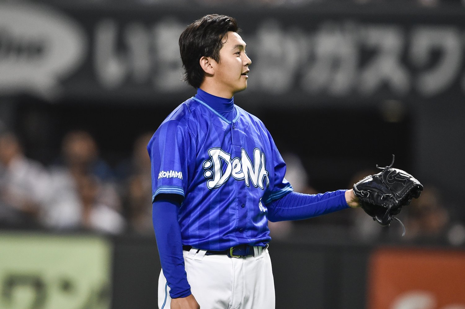 2015年の山崎康晃　©Nanae Suzuki