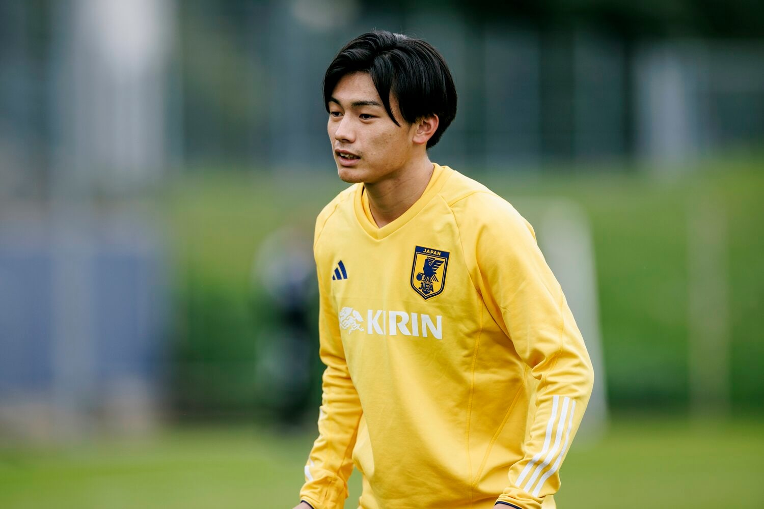 レオさんが1トップに推す上田綾世。所属するベルギーリーグ、セルクル・ブルッヘでも14節までに5ゴールを挙げている ©Kiichi Matsumoto