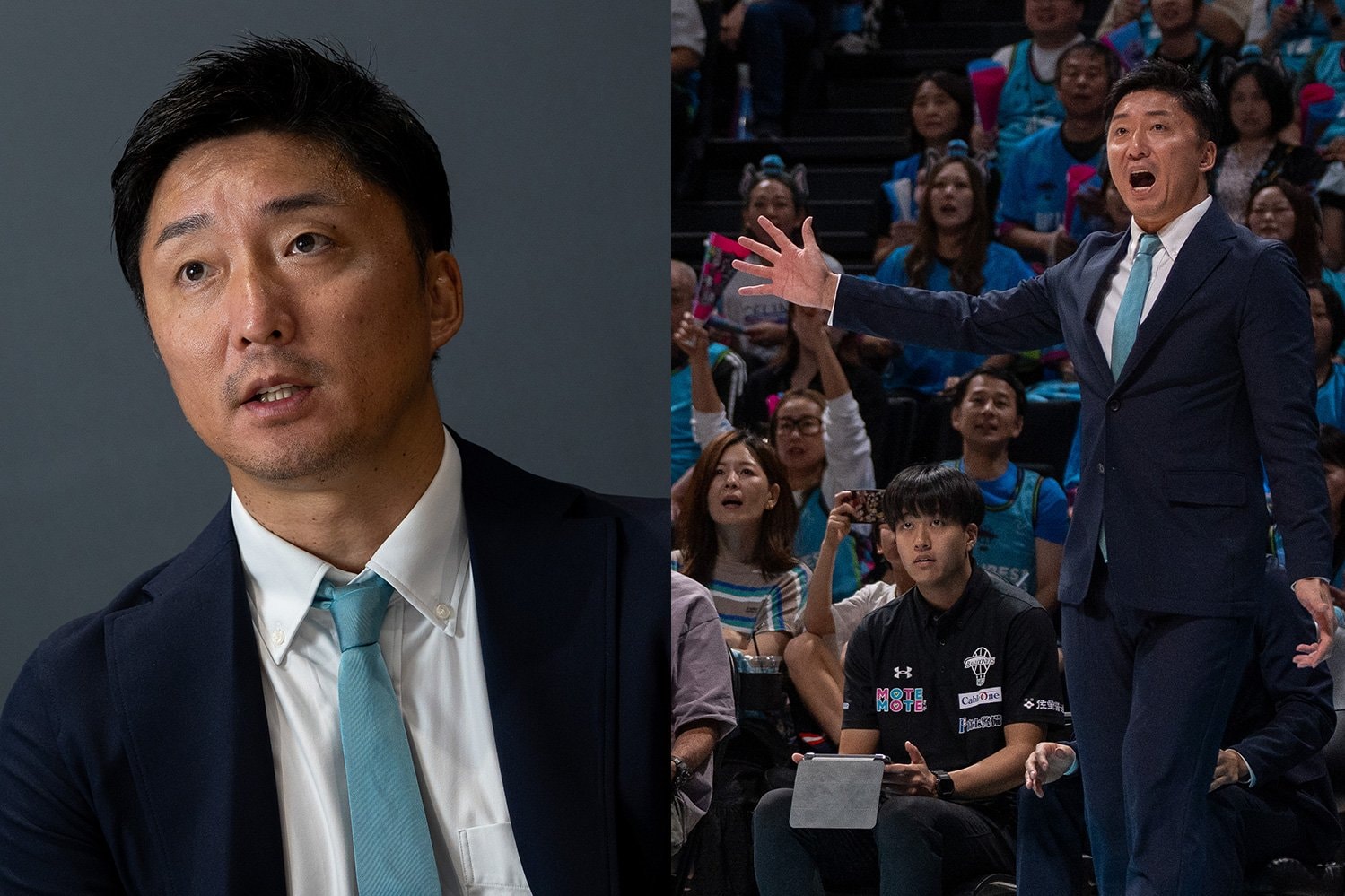 佐賀バルーナーズヘッドコーチの宮永雄太氏。5シーズン目を迎える ©Shiro Miyake