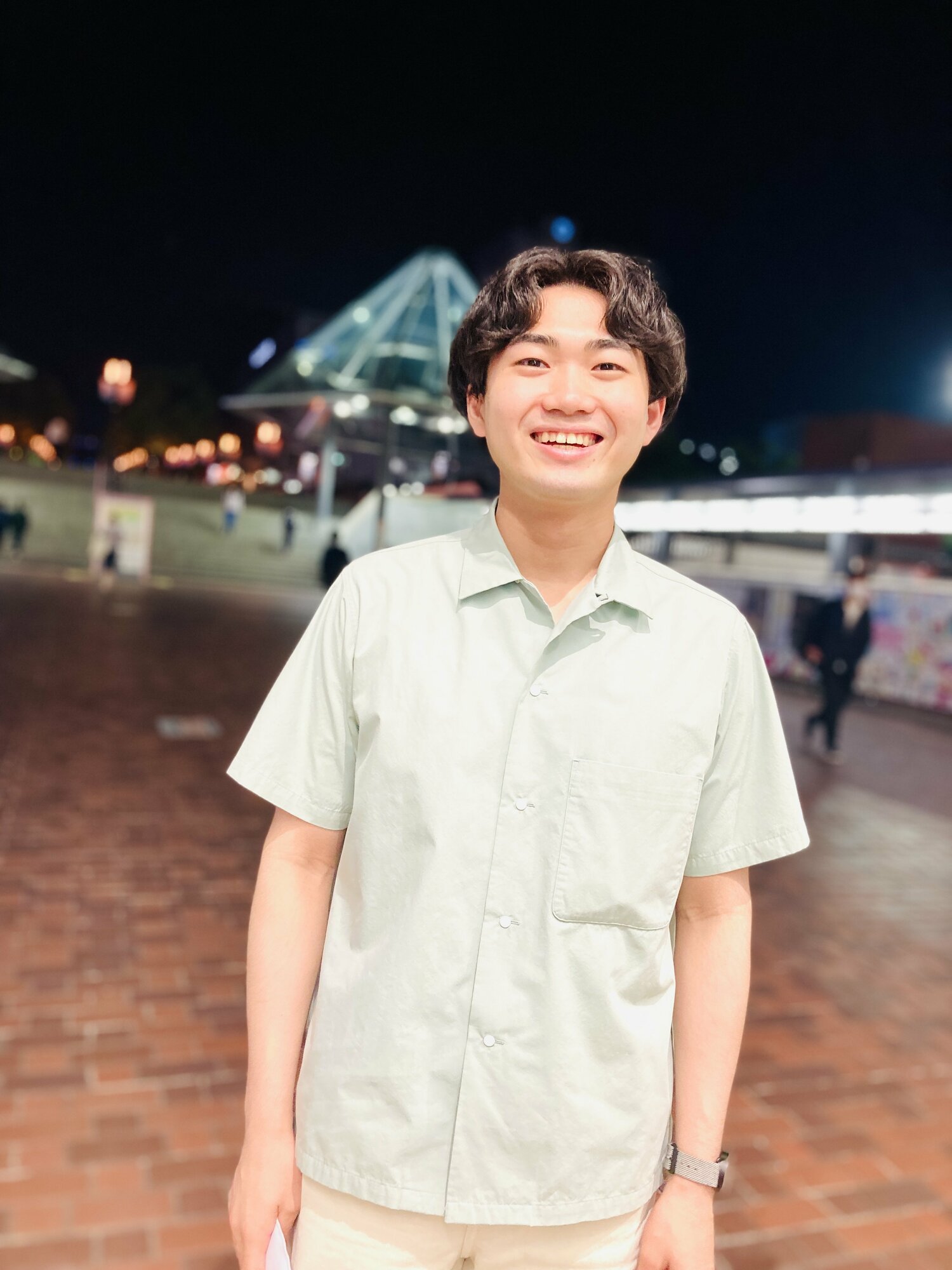 大船渡高でキャプテンだった千葉宗幸。現在は桜美林大学2年生　©Yoshiaki Matsumoto