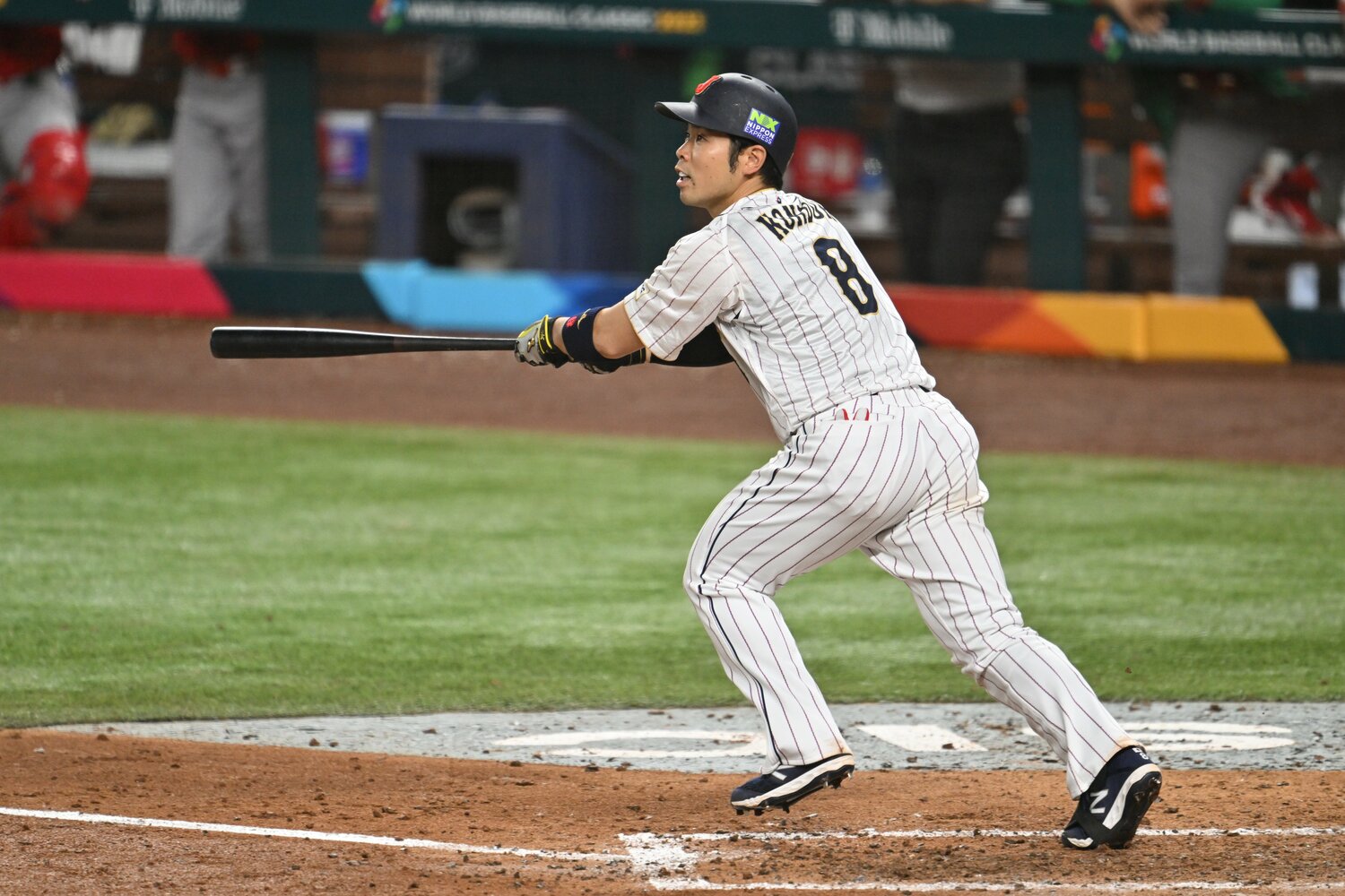 WBCでは２番打者として大活躍した近藤　©︎Naoya Sanuki