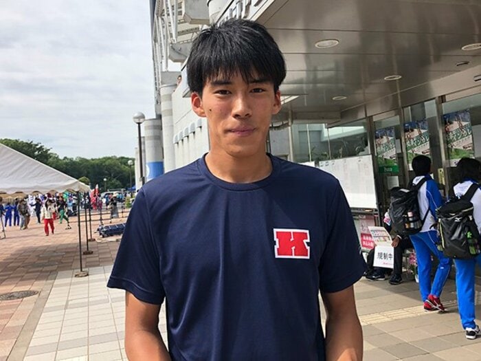 桐生、山縣も驚いた慶應大の1年生。走り幅跳び・酒井由吾の「8m31」。＜Number Web＞ photograph by Nobuko Kozu