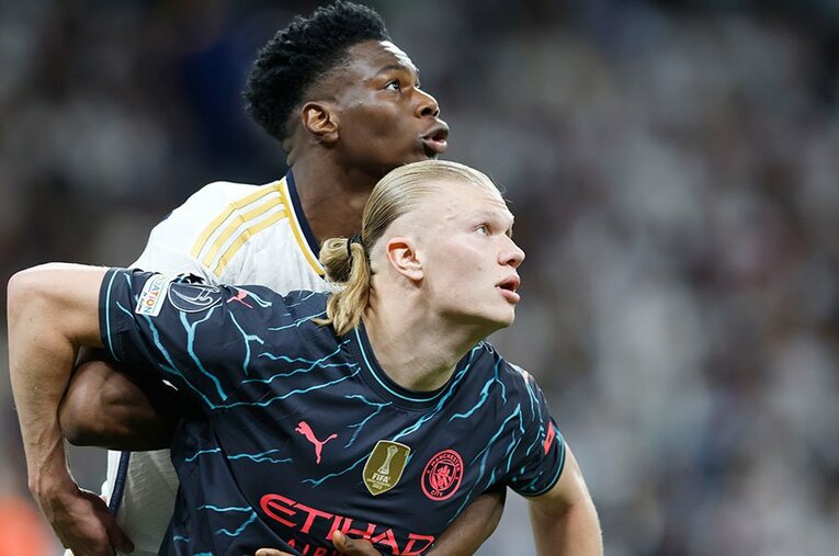 CLで凄まじい試合を演じたレアル・マドリーとマンチェスター・シティ。欧州サッカーの頂点の進化は日進月歩である ／ photograph by Daisuke Nakashima