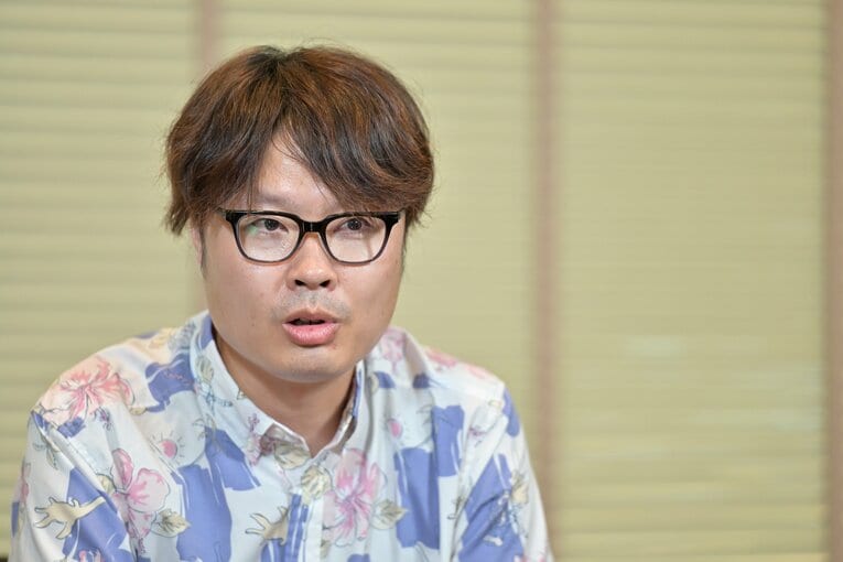 「2代目山の神」こと柏原竜二さん　©Hideki Sugiyama