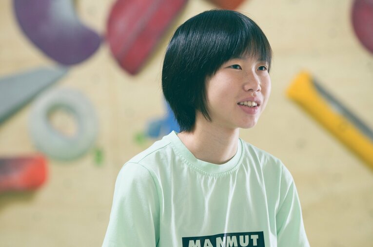 パリ五輪では4位入賞を果たした森秋彩（21歳） ／ photograph by Hirofumi Kamaya